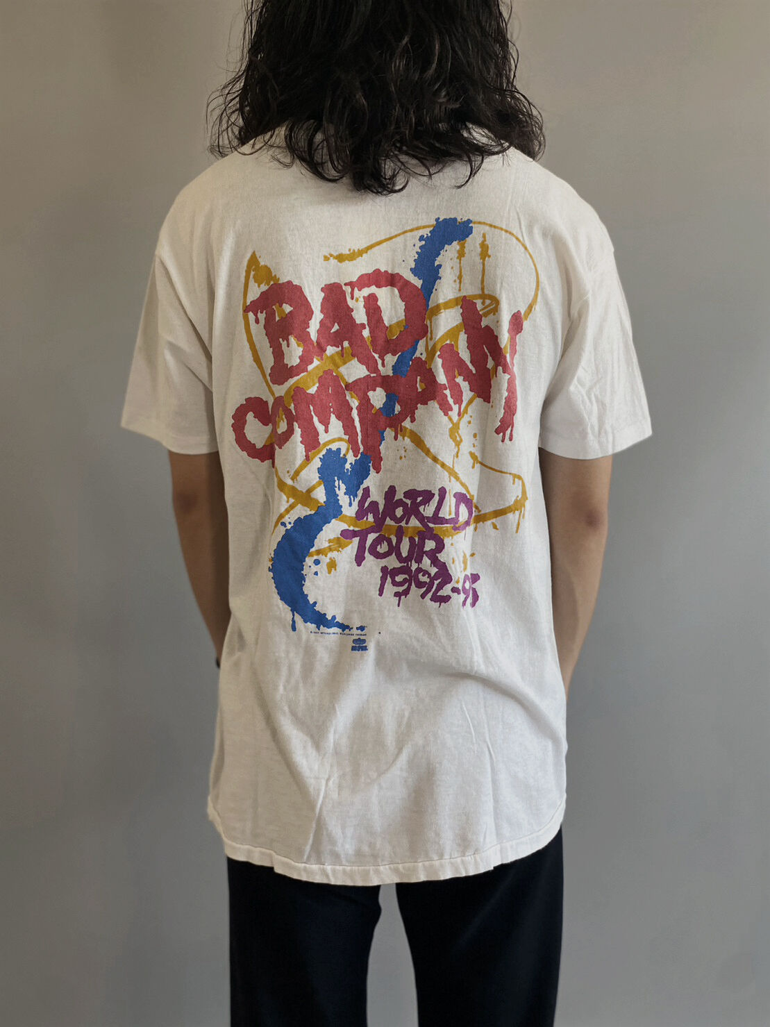 売れ筋 古着 90s BAD COMPANY holywarter tour Tシャツ - トップス