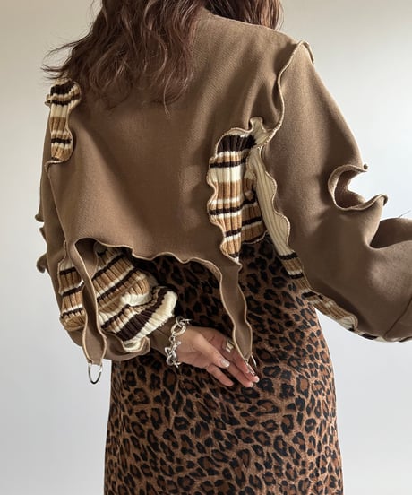 【RE;CIRCLE】 RE Mellow Sweat Top + Muffler  /  241226-001