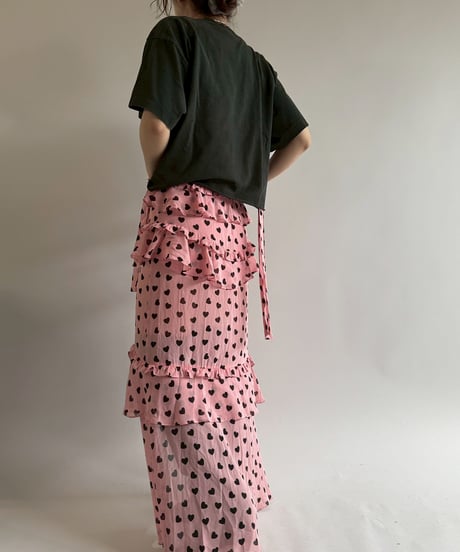 【USED】 Heart Pattern Camisole One-Piece/250510-074