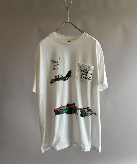 【USED】 Hanes Happy Father's Day Memorial T-Shirt / 260523-007