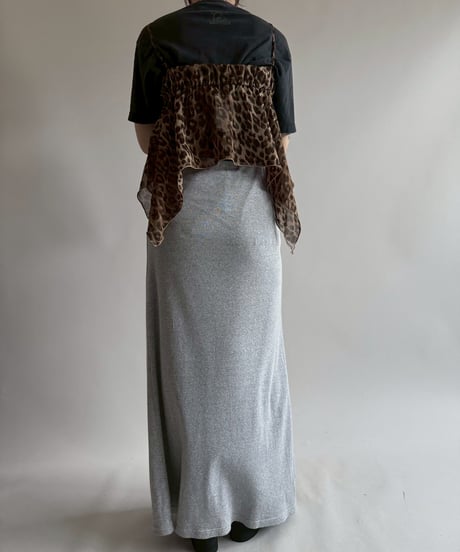 【USED】 Leopard Pattern Camisole Top / 250705-010