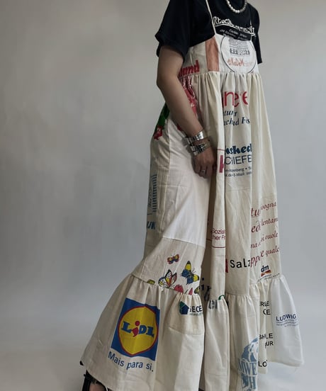 【RE;CIRCLE】 RE Eco-Friendly Bag Camisole One-piece / 220707-009