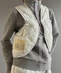 【RE;CIRCLE】 RE Liner Code Vest White / LINER-09
