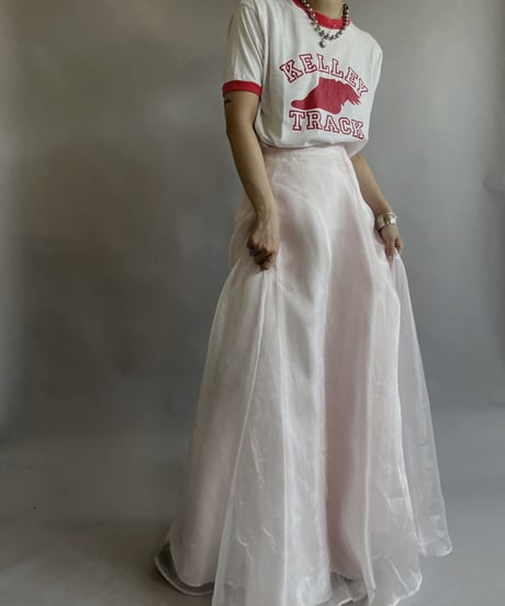 【USED】 Sheer Long Skirt / 230603-029