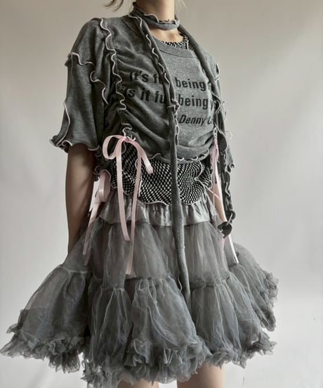 【RE;CIRCLE】 RE Mellow Top + Tank Top + Tie / 250710-010