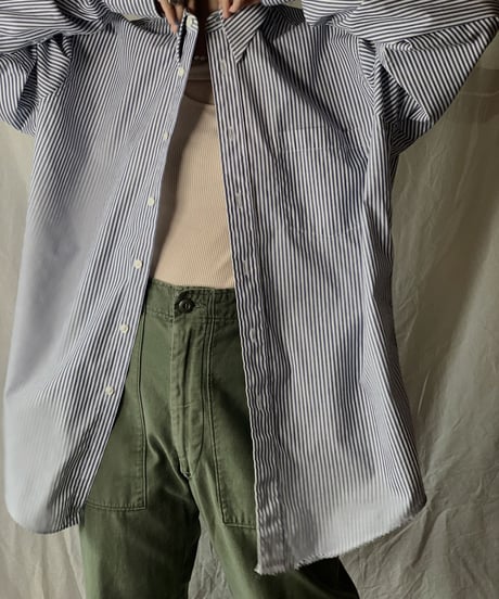 【USED】 Clistian Dior L/S Strip Shirt/210624-022