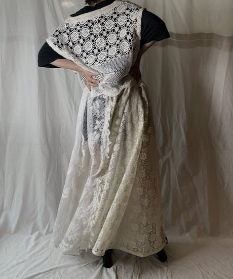 【RE;CIRCLE】 RE Lace N/S One-piece⑥/210714-010