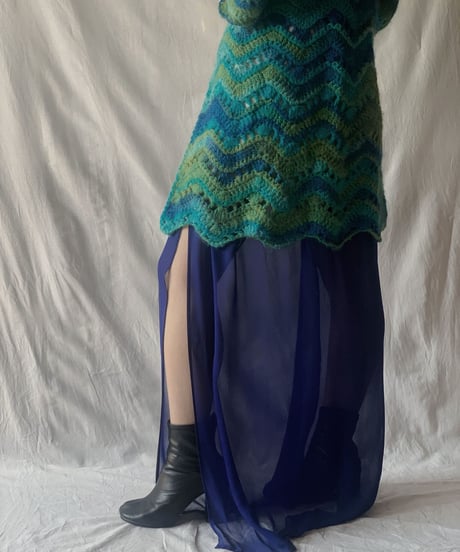 【USED】 See-through Long Skirt/210303-029