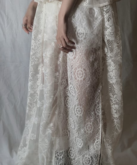 【RE;CIRCLE】 RE Lace N/S One-piece③/210714-006