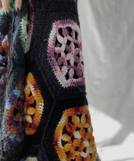 【RE;CIRCLE】 RE Granny Long Skirt④/211216-043