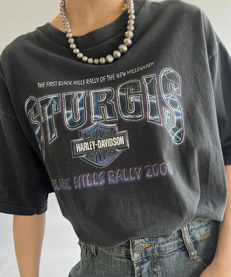 【USED】Made in USA HARLEY DAVIDSON T-Shirt /240824-038
