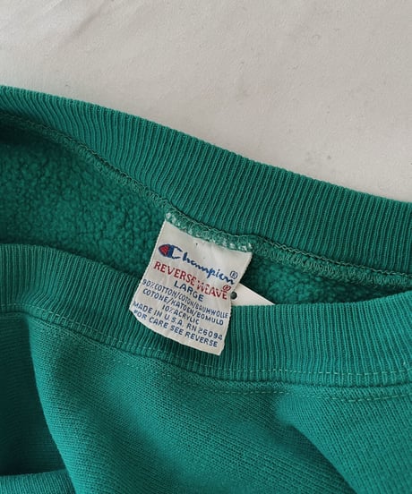 【USED】   90's USA Champion Reverse Weave Sweat One-point①/211007-014