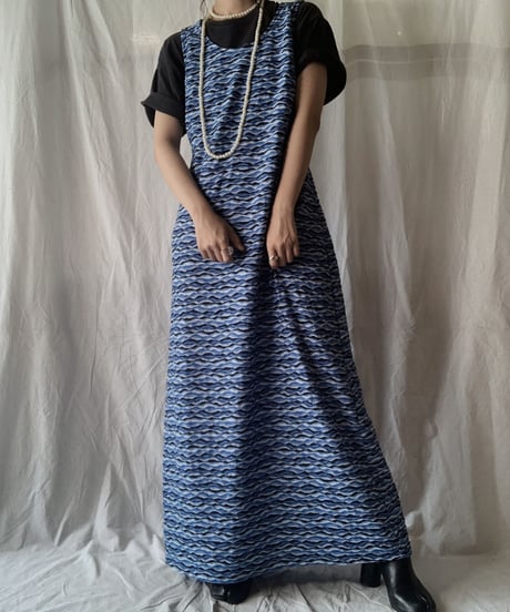 【USED】 Summer Knit N/S One-piece/210714-020