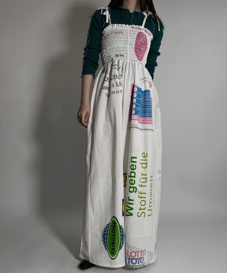 【RE;CIRCLE】 RE Eco Bag Camisole One-piece ⑦ /220407-007