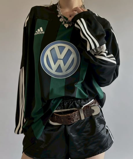 【USED】 10~11's adidas VfL Wolfsburg Soccer Shirt / 260530-024
