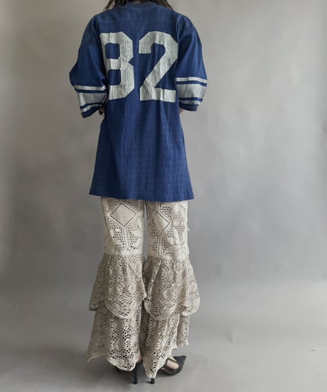 【RE;CIRCLE】 RE Crochet Tiered Pants / 230504-007