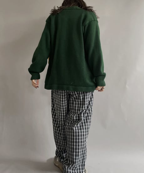 【USED】  Lettered Cardigan / 221105-008
