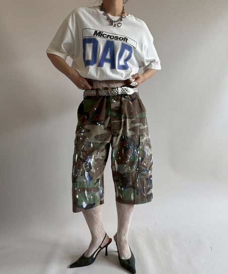 【USED】 90's Hanes Microsoft DAD T-Shirt / 250719-009
