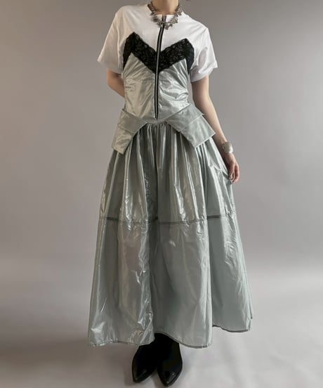 【RE;CIRCLE】 RE Parachute Layered One-Piece/ 260618-001