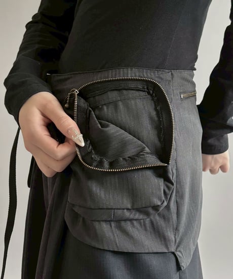 【RE;CIRCLE】  RE Suit Waist Bag / 260305-012