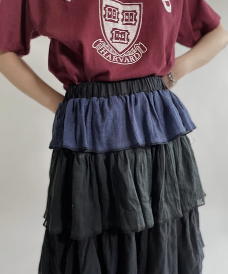 【RE;CIRCLE】 RE Indian Cotton Skirt / 220503-001