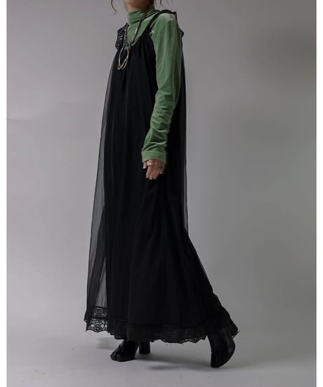 【USED】 See-through Camisole Dress  ② / 220324-019