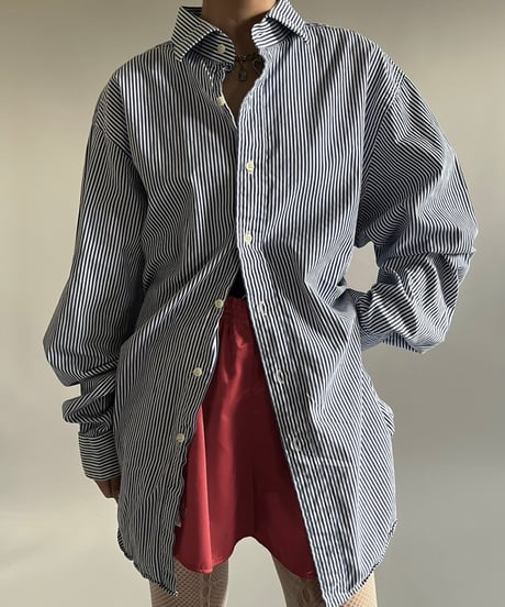 【USED】 Polo Ralph Lauren Stripe Shirt /250125-018