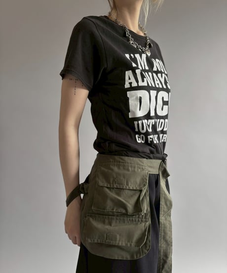【RE;CIRCLE】  RE Fishing Vest Belt Bag / 260528-012