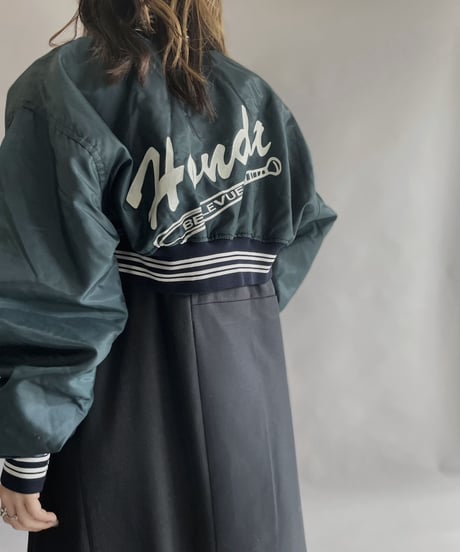 【RE;CIRCLE】 RE Nylon Short Jacket Navy / 230309-004