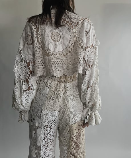 【RE;CIRCLE】 RE Crochet Bolero / 220623-017