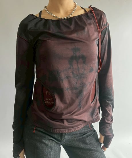 【USED】 Cop.Copine Pocket Design Body Top  /251014-038