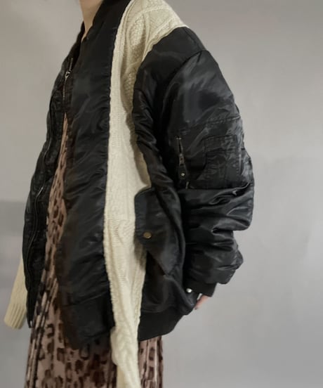 【RE;CIRCLE】 RE MA-1 Alan Docking Jacket / 221208-001