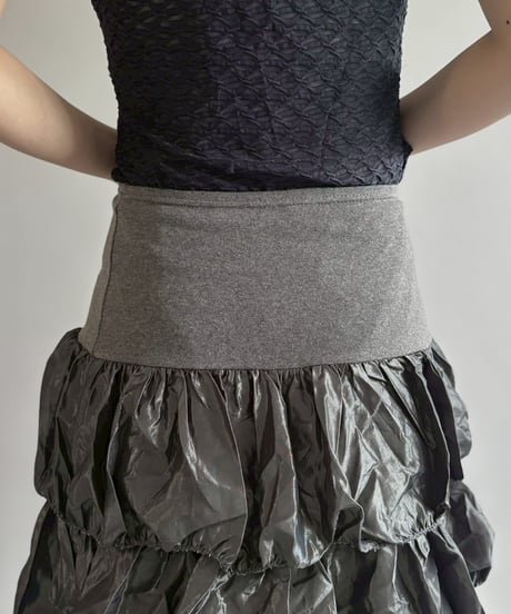 【USED】 Shiny Tiered Skirt /260613-002