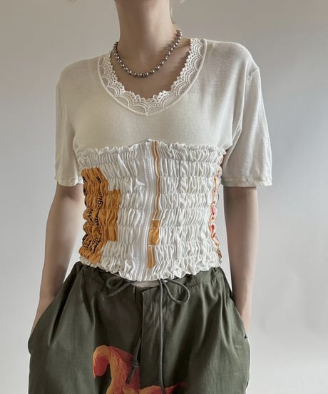 【RE;CIRCLE】 Re Eco Bag Tube Top/  250626-001