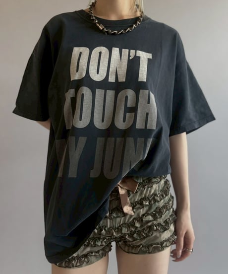 【USED】 FRUIT OF THE LOOM DON'T TOUCH MY JUNK T-Shirt / 260523-009