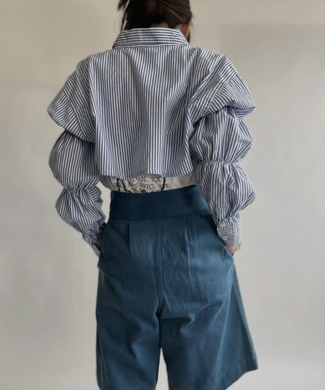 【RE;CIRCLE】 RE Puff Sleeved Shirt / 220630-004
