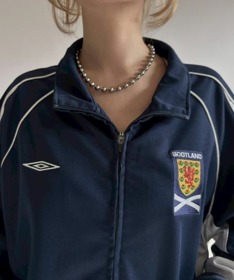 【USED】 Umbro Scotland Jersey Top / 251213-014