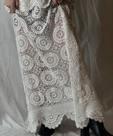 【RE;CIRCLE】 RE Lace N/S One-piece⑤/210714-009