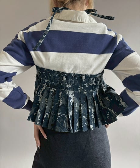 【RE;CIRCLE】 RE  Military Camouflage Wrap Skirt / 260226-010