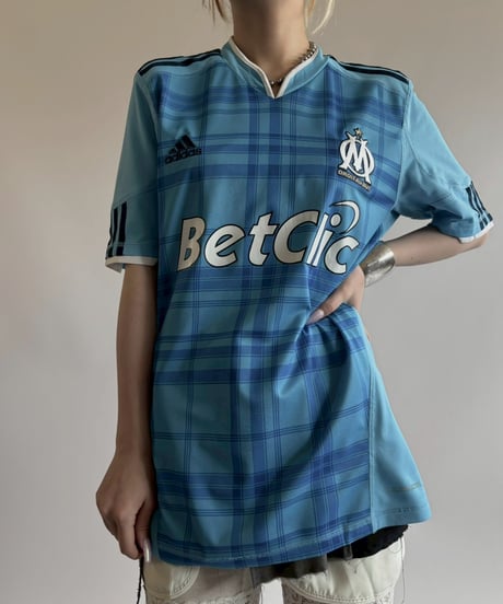 【USED】10~11's adidas Marseille Soccer Shirt / 250712-019