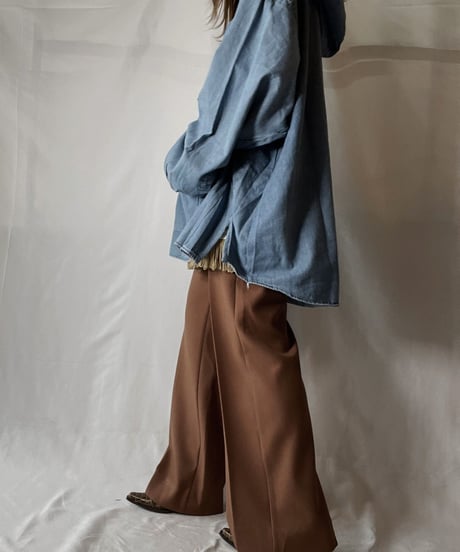 【RE;CIRCLE】 Remake Denim Mexican Parker③/210906-014