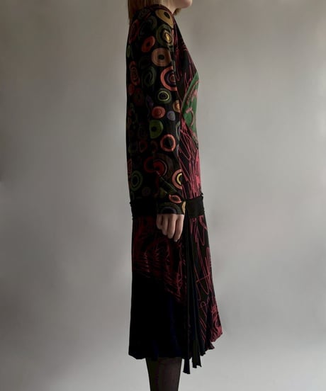 【USED】 Desigual.  L/S design One-Piece  /250906-022
