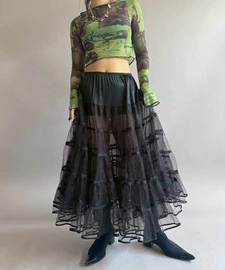 【USED】 Sheer Long Pannier /260404-012