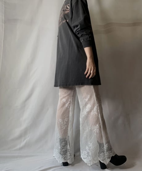 【RE;CIRCLE】 RE Lace Pants⑤/ 210801-071