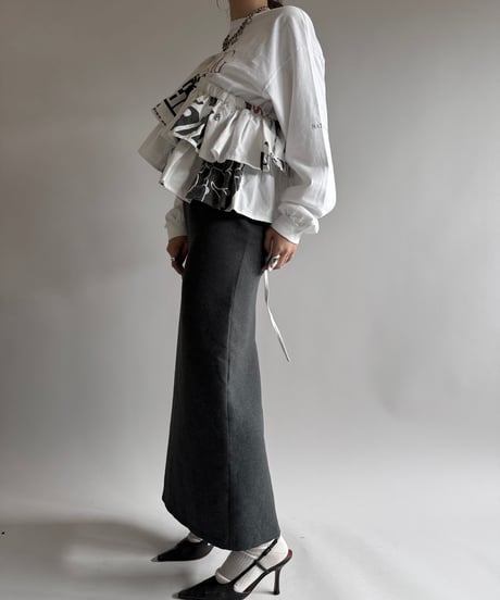 【RE;CIRCLE】RE Eco-Friendly Bag Rap Skirt/ 250313-003