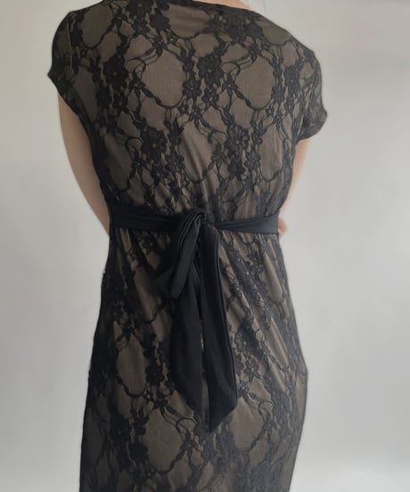 【USED】 Anna Field Sleeveless Lace One-piece / 220709-022