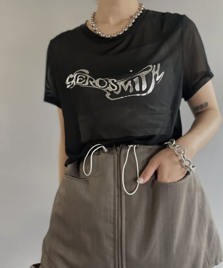 【USED】  MADE IN USA AEROSMITH T-Shirt / 230701-001