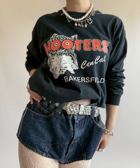 【USED】 GILDAN HOOTERS L/S T-Shirt/250510-070