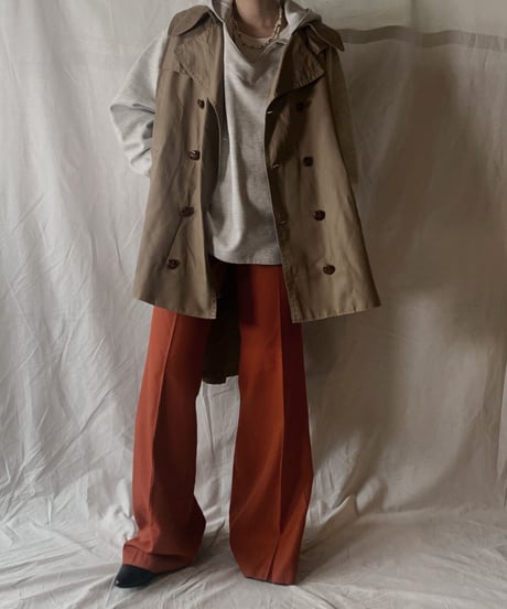 【RE;CIRCLE】 Remake Trench Vest /210203-043