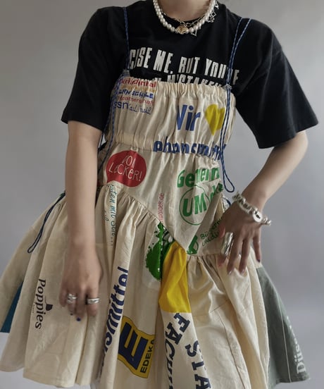 【RE;CIRCLE】RE Eco-Friendly Bag Code Camisole Middle One-piece / 240516-034